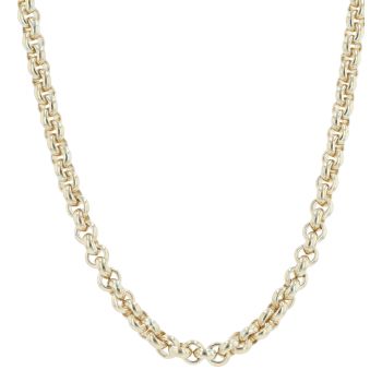 9ct Yellow Gold Belcher Chain 20"
