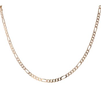 9ct Yellow Gold Figaro Chain 18"