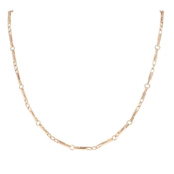 9ct Yellow Gold Fancy Chain 16"