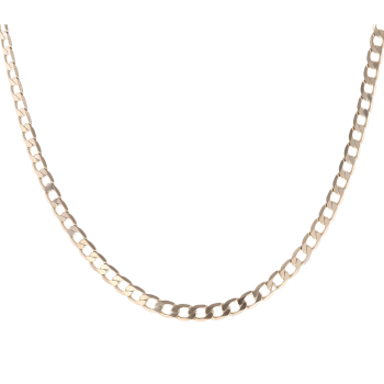 9ct Yellow Gold Curb Chain 20"