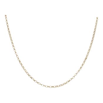 9ct Yellow Gold Belcher Chain 16"