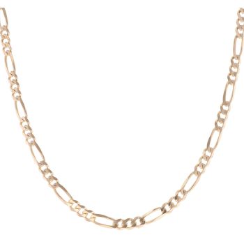 9ct Yellow Gold Figaro Chain 24"