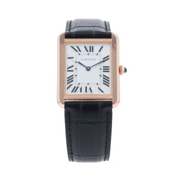 Cartier Tank Solo Pre Owned Watch Ref 3167