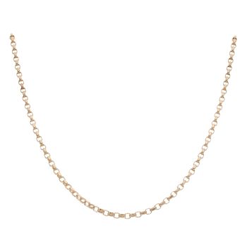 9ct Yellow Gold Belcher Chain 22"