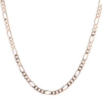 9ct Yellow Gold Figaro Chain 18"