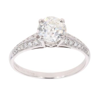 18ct Yellow Gold 1.75ct Brilliant Cut Diamond Solitaire Ring