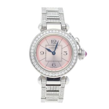 Cartier Custom Pasha Pre Owned Watch Ref 2973