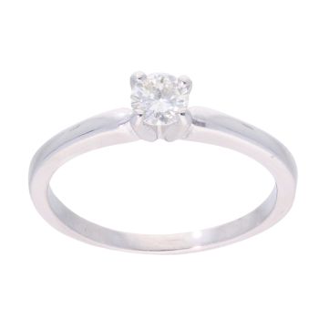 18ct White Gold 0.30ct Diamond Solitaire Ring