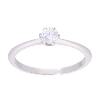 Platinum 0.30ct Diamond Solitaire Ring