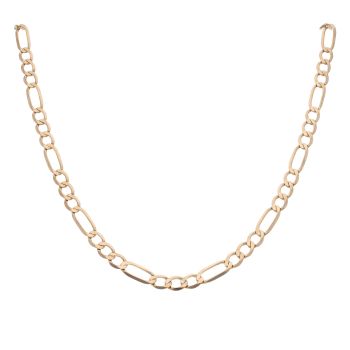 9ct Yellow Gold Figaro Chain 20"