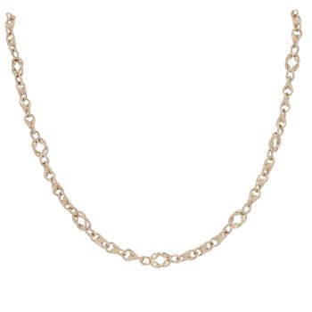 9ct Yellow Gold Fancy Chain 20"