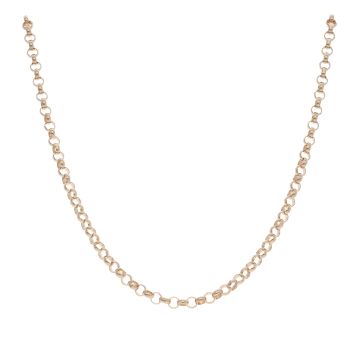9ct Yellow Gold Belcher Chain 20"
