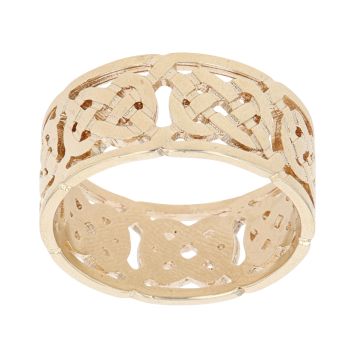 9ct Yellow Gold Celtic Band