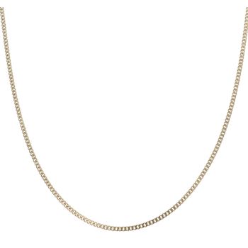 9ct Yellow Gold Curb Chain 16"
