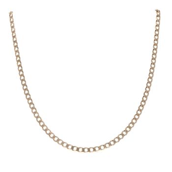 9ct Yellow Gold Curb Chain 20"