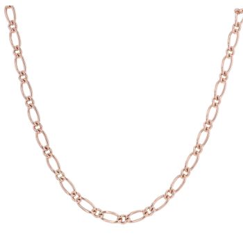 9ct Rose Gold Fancy Chain 20"