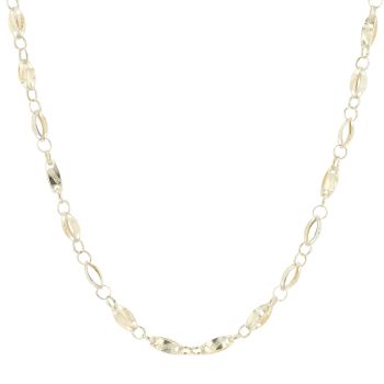 14ct Yellow Gold Greek Key Chain 20"