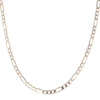 9ct Yellow Gold Figaro Chain 18"