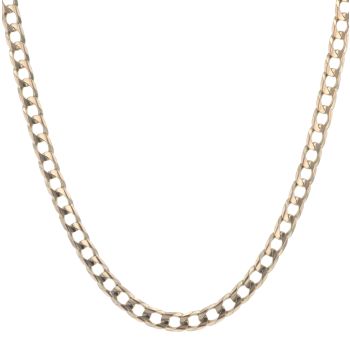 9ct Yellow Gold Curb Chain 24"