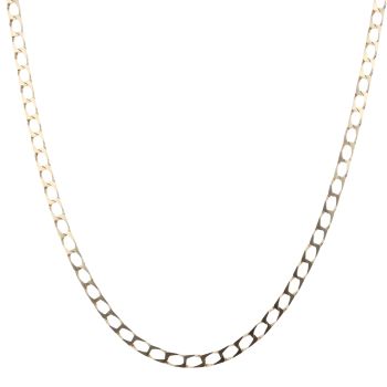 9ct Yellow Gold Curb Chain 20"