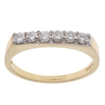 18ct Yellow Gold 0.40ct Diamond Eternity Ring