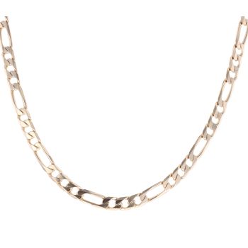 9ct Yellow Gold Figaro Chain 26"