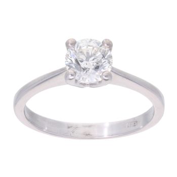 18ct White Gold 0.80ct Diamond Solitaire Ring