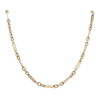 9ct Yellow Gold Fancy Chain 20"