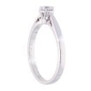 18ct White Gold 0.33ct Diamond Solitaire Ring