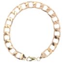 9ct Yellow Gold Curb Bracelet 8"