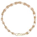 9ct Yellow Gold Byzantine Bracelet 7"