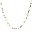 9ct Yellow Gold Figaro Chain 20"