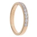 18ct Yellow Gold 0.20ct Diamond Eternity Ring