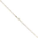9ct Yellow Gold Figaro Chain 18"