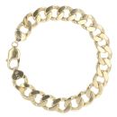 9ct Yellow Gold Curb Bracelet 8.5"