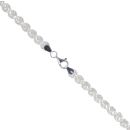 Silver Flat Rosetta Chain 18" By Icesia