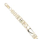9ct Yellow Gold Rennie Mac Fancy Bracelet 7.5"
