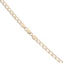 9ct Yellow Gold Curb Chain 20"