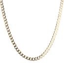 9ct Yellow Gold Curb Chain 20"