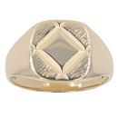 9ct Yellow Gold Square Signet Ring