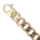 9ct Yellow Gold Curb Bracelet 9.5"