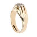 9ct Yellow Gold 1.00ct Diamond Signet Ring
