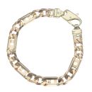 9ct Yellow Gold Fancy Bracelet 8.5"