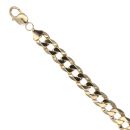 9ct Yellow Gold Curb Bracelet 9"