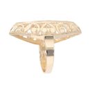 14ct Yellow Gold Marquise Fancy Ring