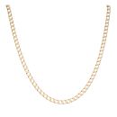 9ct Yellow Gold Curb Chain 20"
