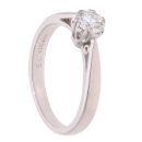 18ct White Gold 0.33ct Diamond Solitaire Ring