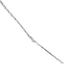14ct White Gold 0.35ct Diamond Necklace 16"