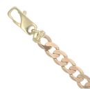 9ct Yellow Gold Curb Bracelet 8"
