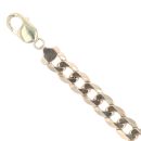 9ct Yellow Gold Curb Bracelet 8.5"
